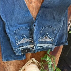 Miss Me Women's Dark Blue Boot Cut Jeans